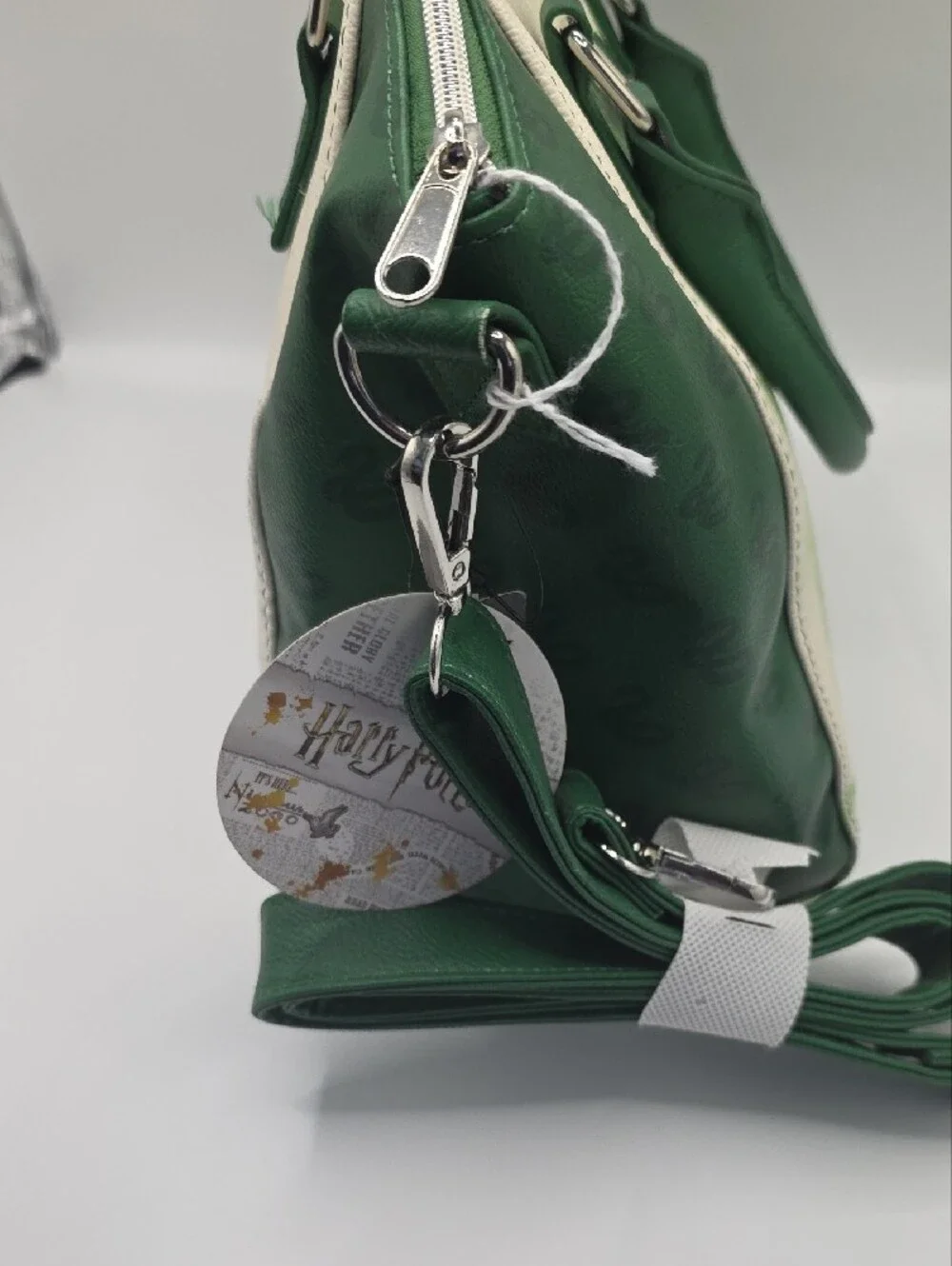 Loungefly Harry Potter Slytherin Satchel Crossbody Bag
